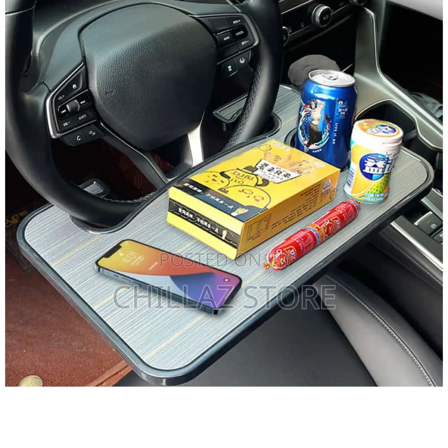 Multifunctional Car Steering Wheel Tray.