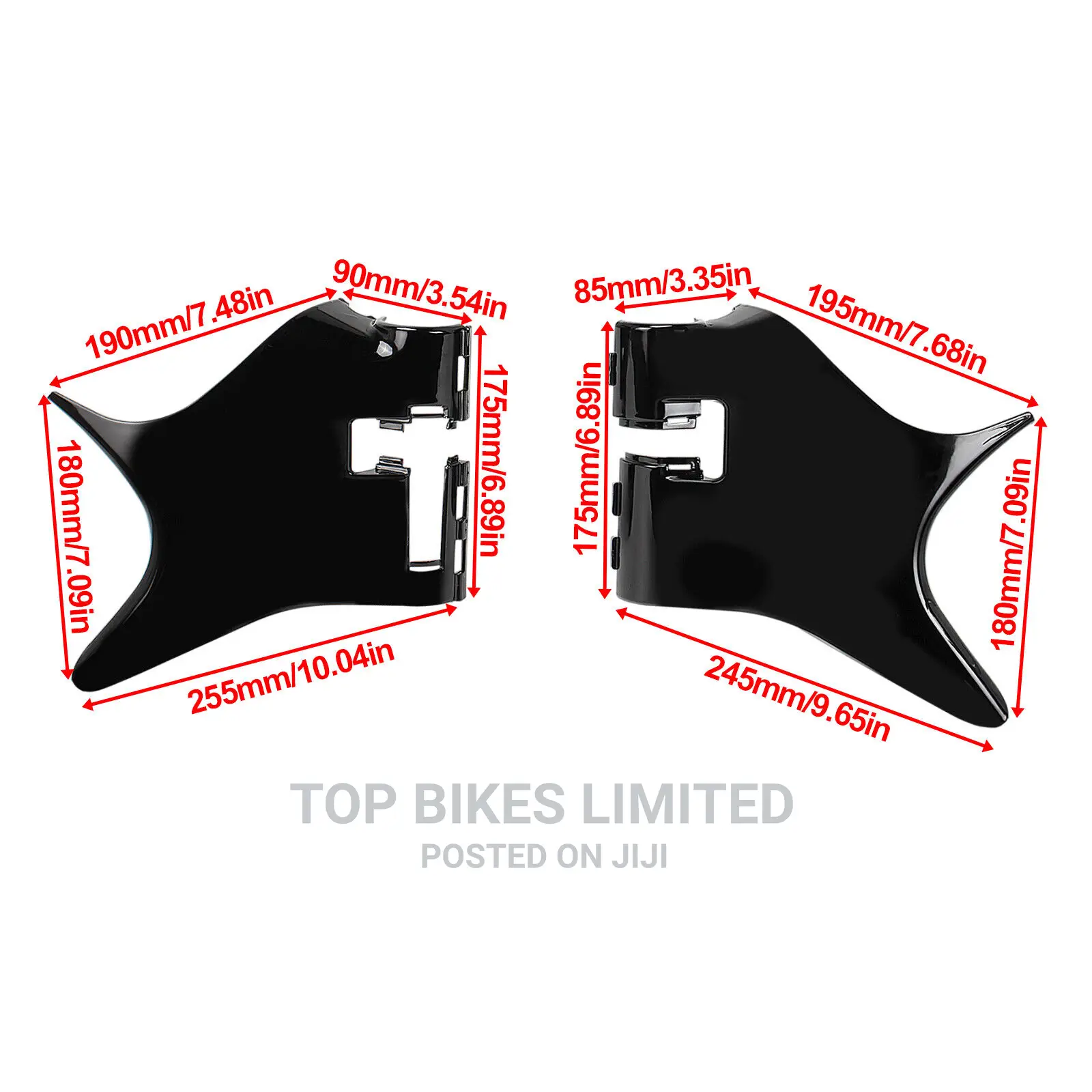 Honda Steed Frame Neck Cover