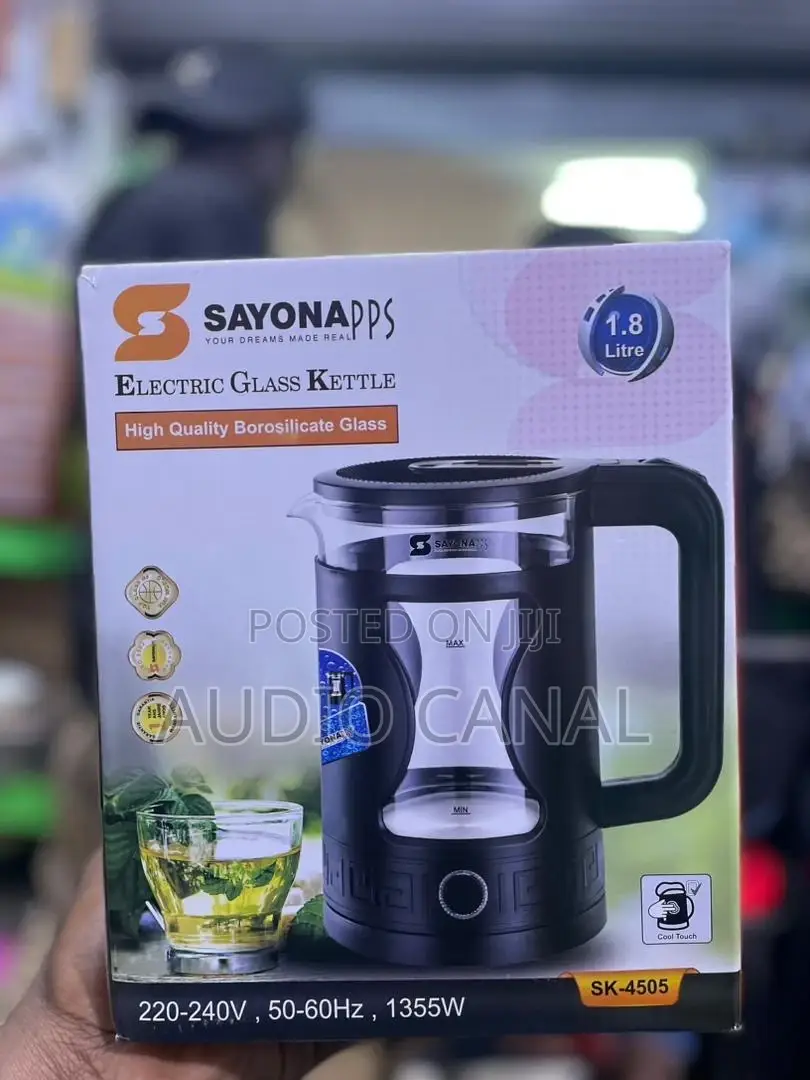 Sayona Electric Glass Kettle