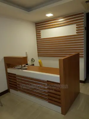 Reception Tables and Display Background