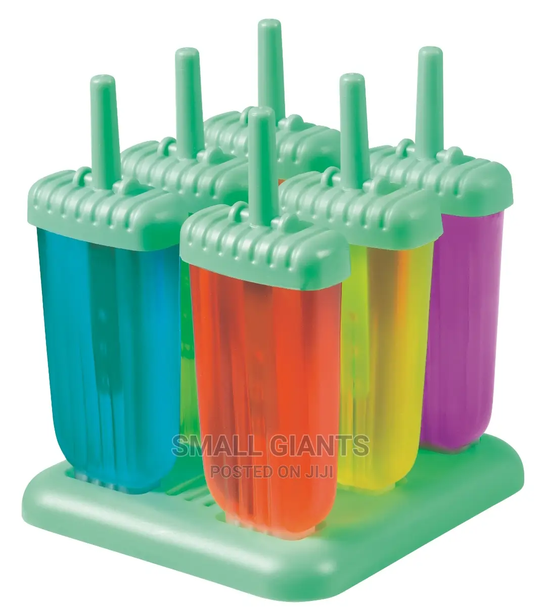 Popsicles Molds, Set of 6 Ice Pop Molds,