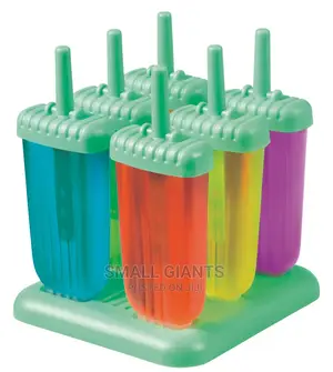 Popsicles Molds, Set of 6 Ice Pop Molds,