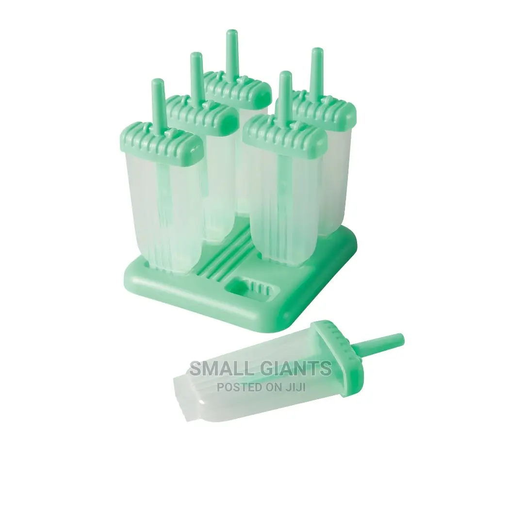 Popsicles Molds, Set of 6 Ice Pop Molds,