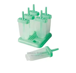 Popsicles Molds, Set of 6 Ice Pop Molds,