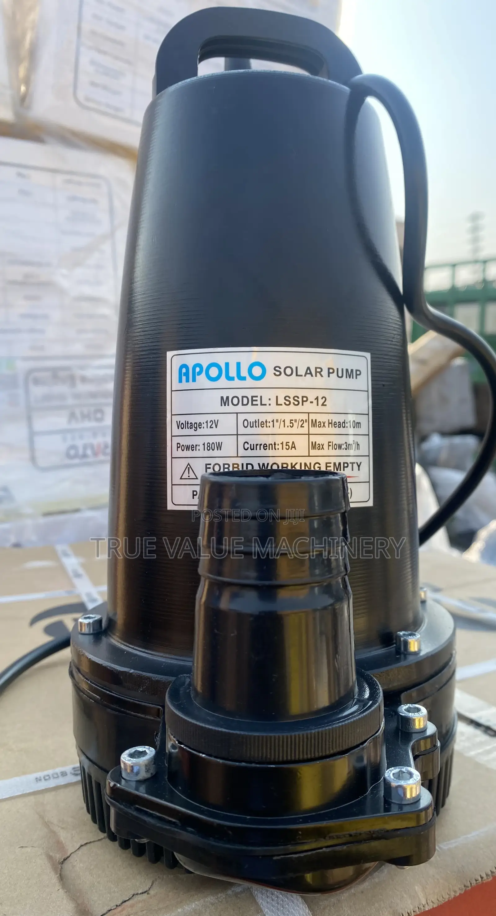 Solar Water Pump 10m 12v
