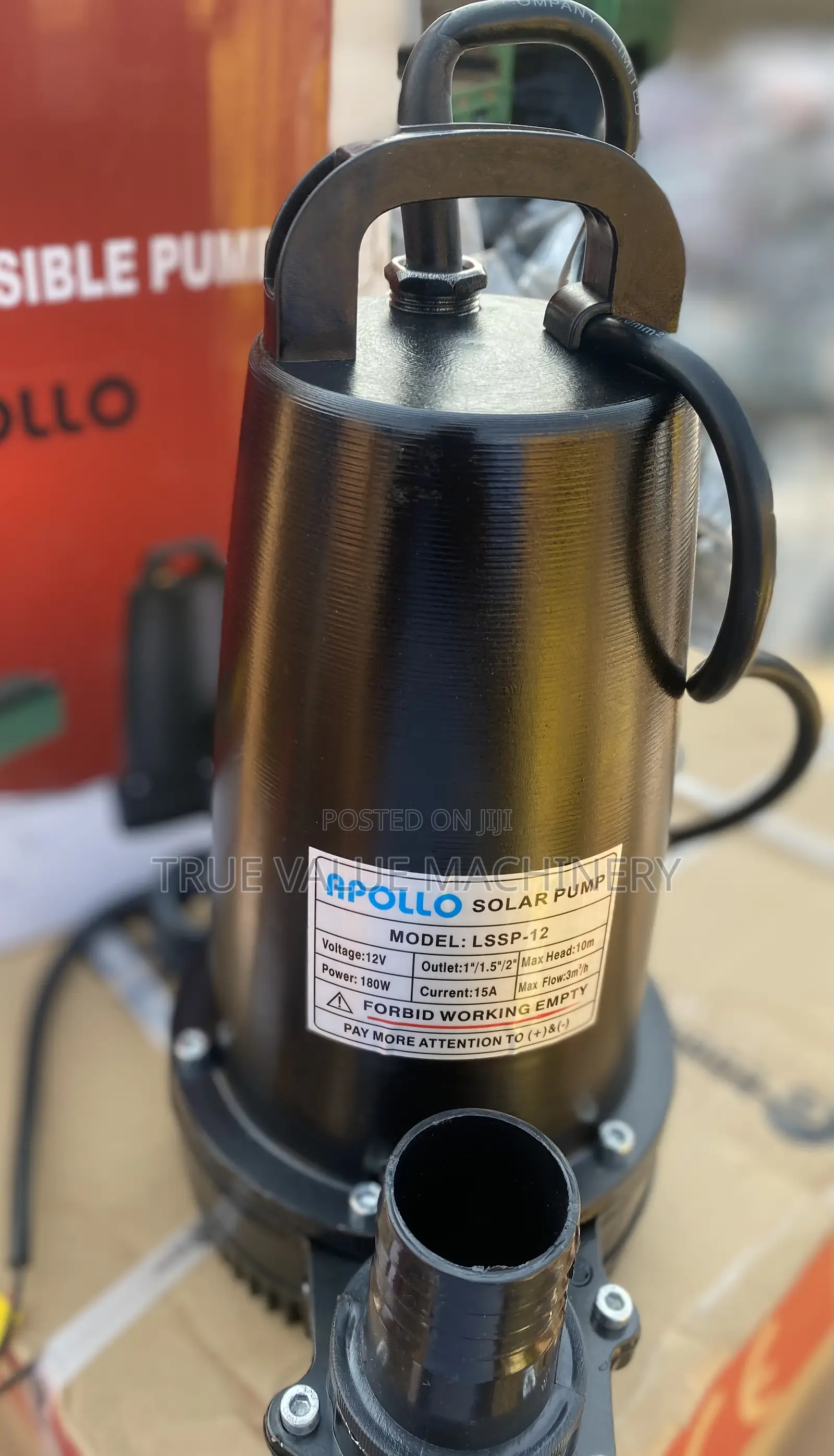 Solar Water Pump 10m 12v