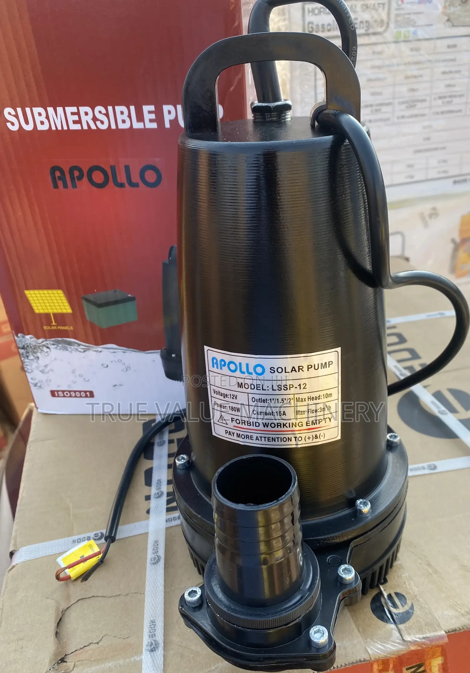 Solar Water Pump 10m 12v