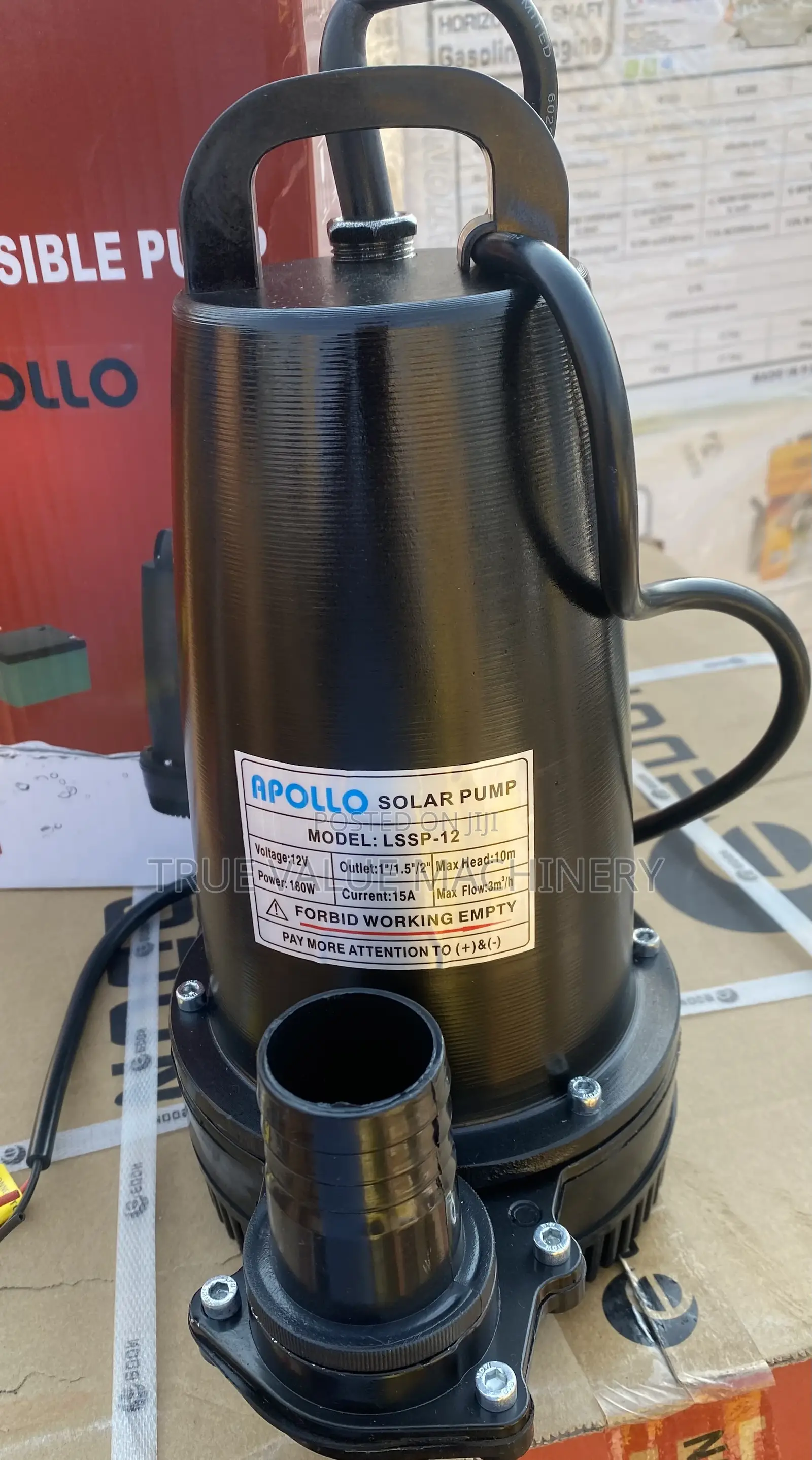 Solar Water Pump 10m 12v