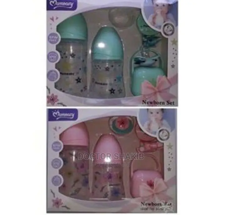 Momeasy New Born Feeding Bottle Set