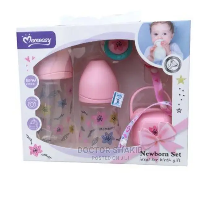 Momeasy New Born Feeding Bottle Set