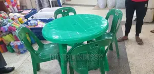 Aset of Plastic Table and Chairs