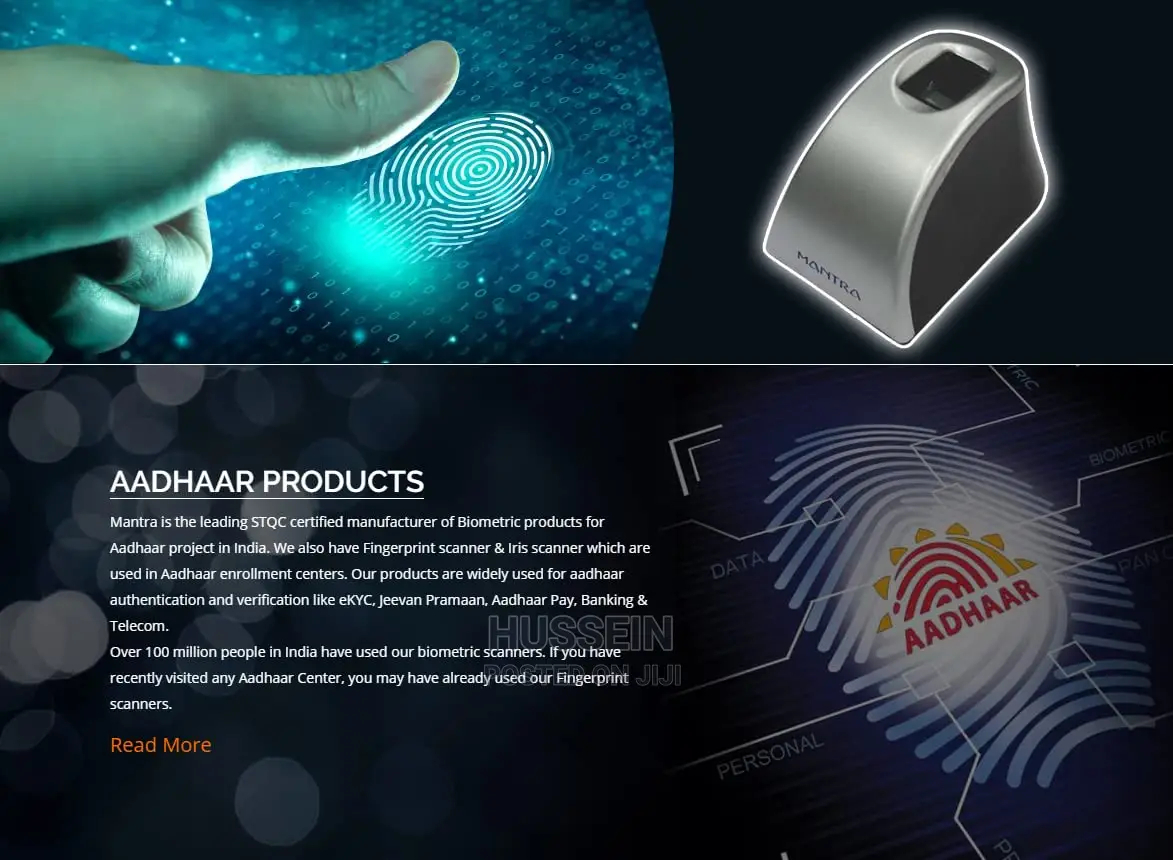 Mantra Finger Print Scanner for Sim Card Registration