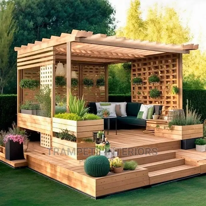 Pergola Shade Construction
