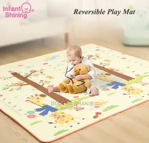 Baby Foldable Waterproof Play Mat 5*6