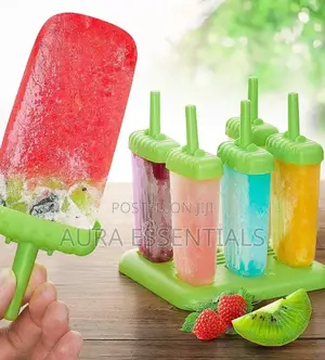 Popsicles Molds, Set of 6 Ice Pop Molds