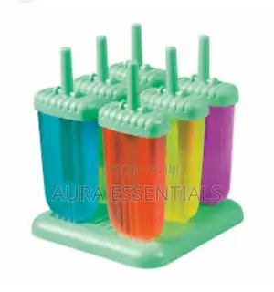 Popsicles Molds, Set of 6 Ice Pop Molds
