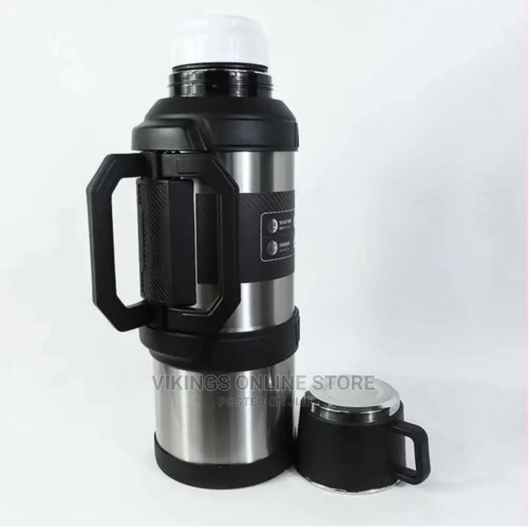 3L Stainless Steel Thermos Bottle Water Vacuum Flask in Central