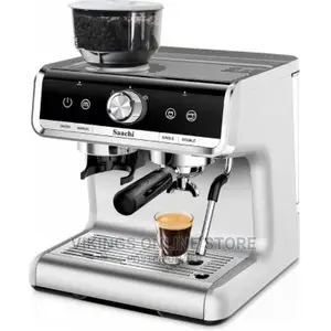 Saachi NL-COF-7063 Cappuccino, Coffee Maker With Grinder
