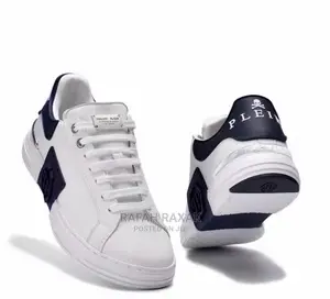 Original Classic Philippe Plein White Sneakers