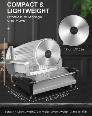Electric Stainless Steel Meat Slicer