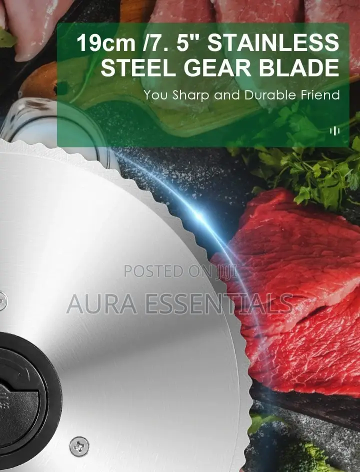 Electric Stainless Steel Meat Slicer