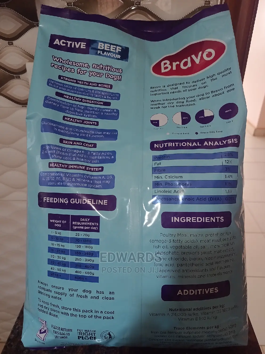 Bravo Packed Dog Food