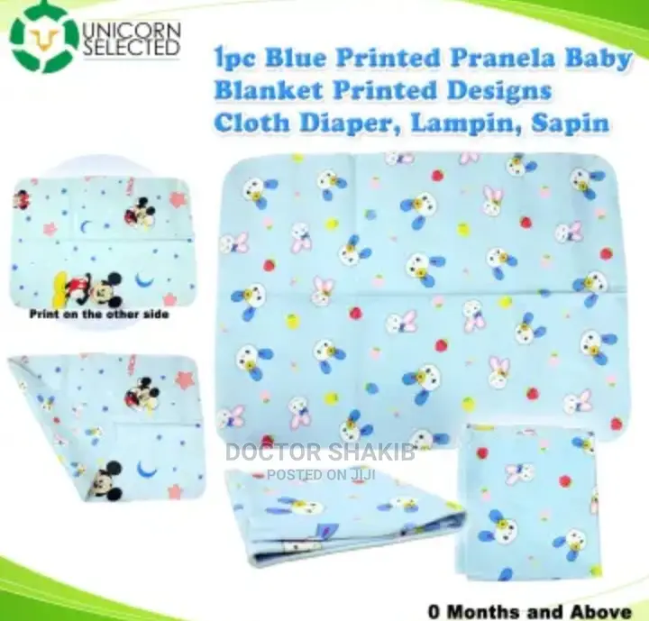 Soft Cotton Baby Bedsheets 6 Pieces