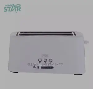Winning Star 4 Slice Electric Bread Toaster-White