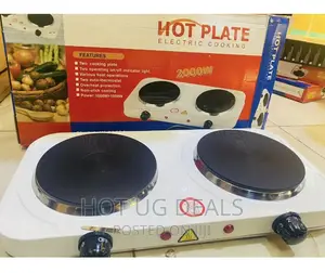 Photo - Hot Plate Solid Double Electric Cooker - White