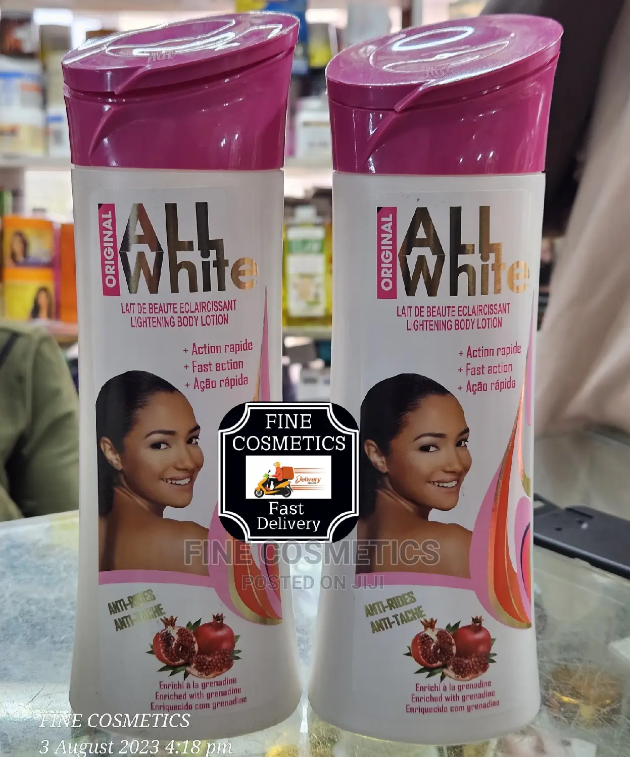 ORIGINAL All White Fast Action Skin Lightening Body Lotion
