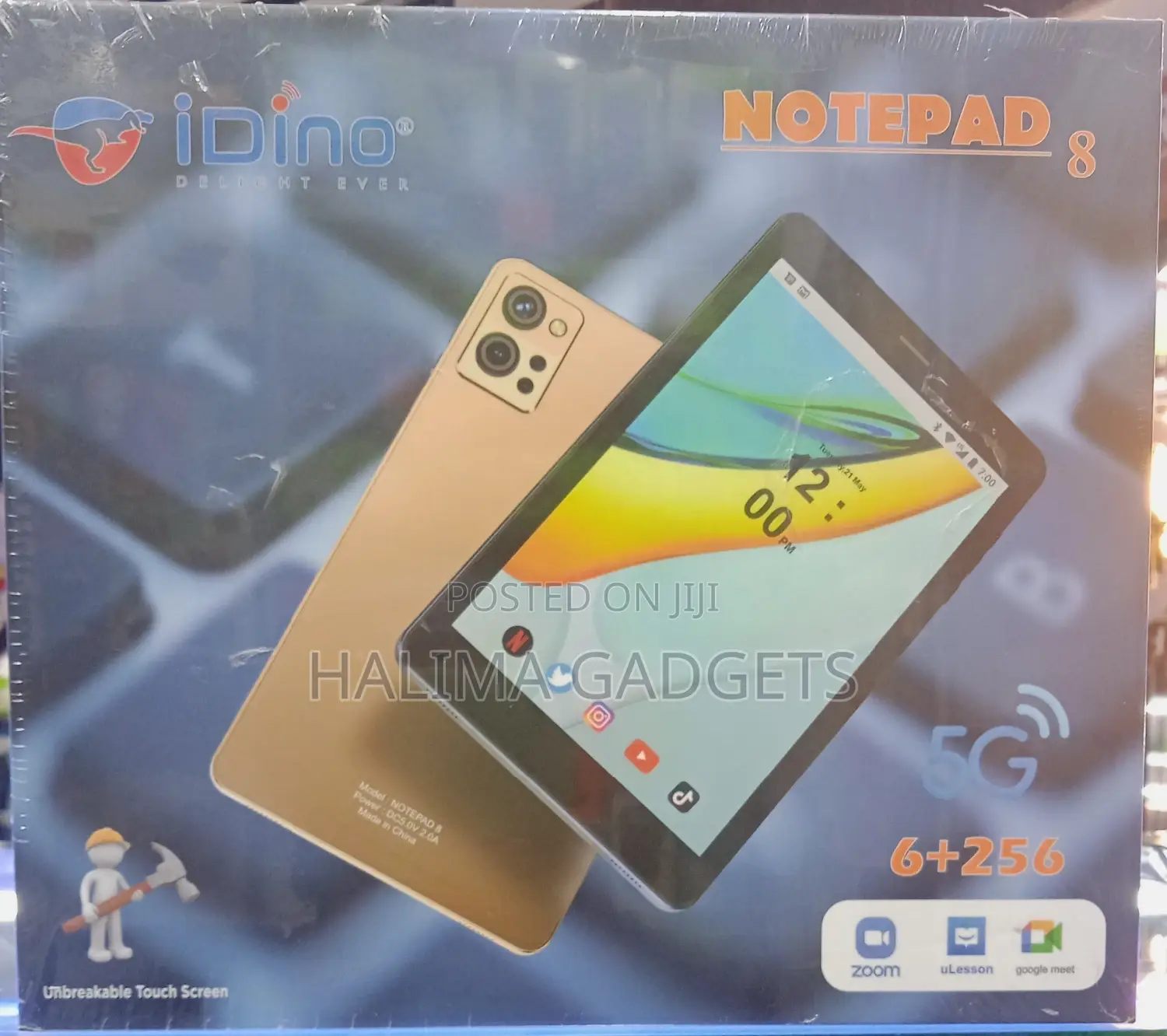 New Idino Note Pad 8 256 GB Pink