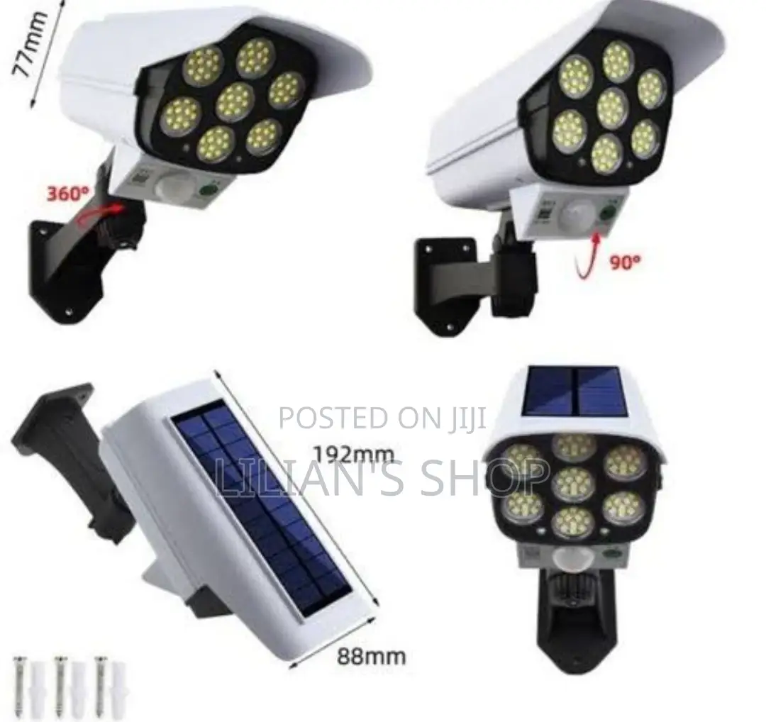 Remote Control Solar Stimulation Sensor Flood Light