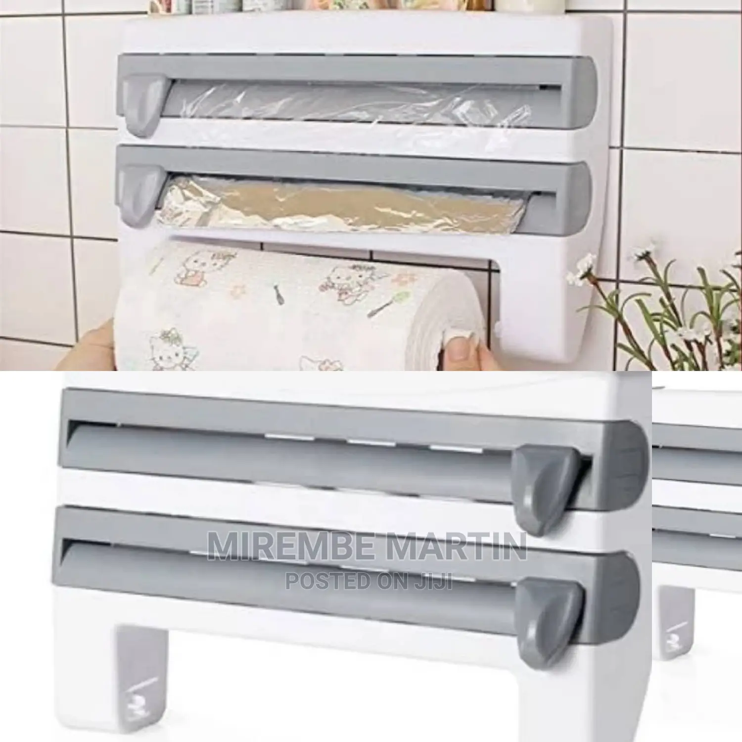 Kitchen Cling Film Storage Rack