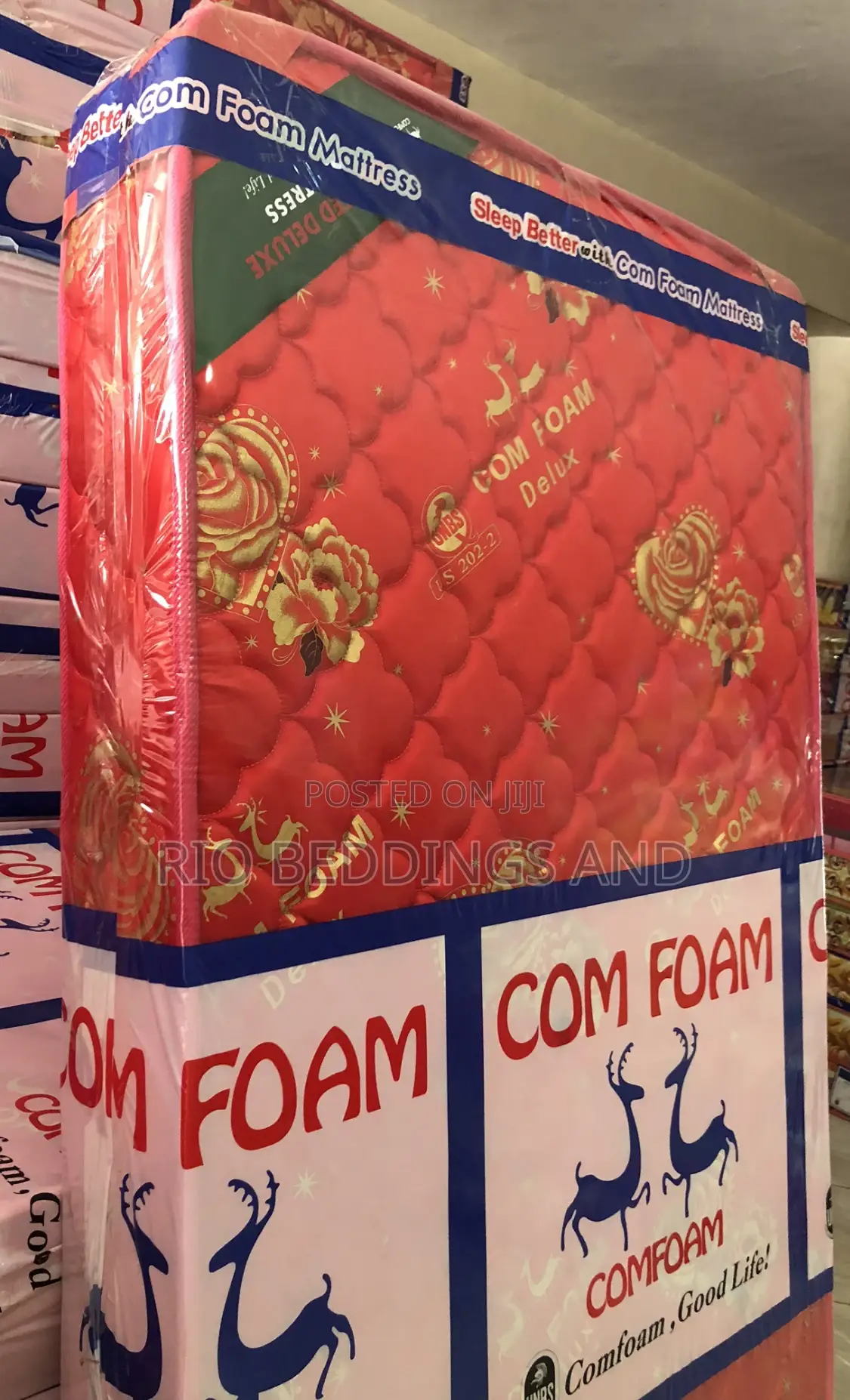 4x6 6 Inches High Density Comfoam Mattress