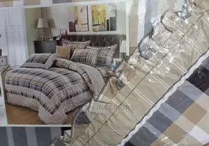 4pcs Cotton Duvet Cover With Zipper