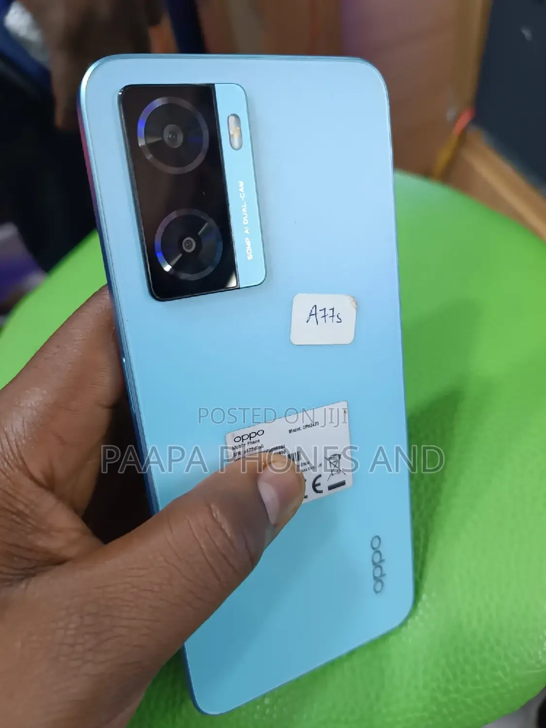Oppo A77s 128 GB Blue