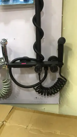 Button Shower Mixers