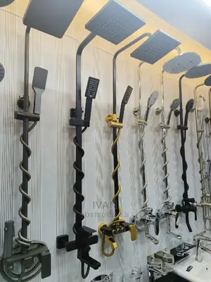 Button Shower Mixers