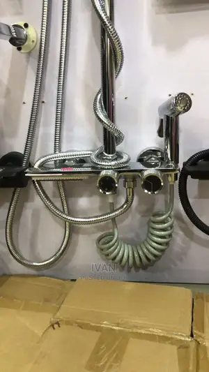 Button Shower Mixers