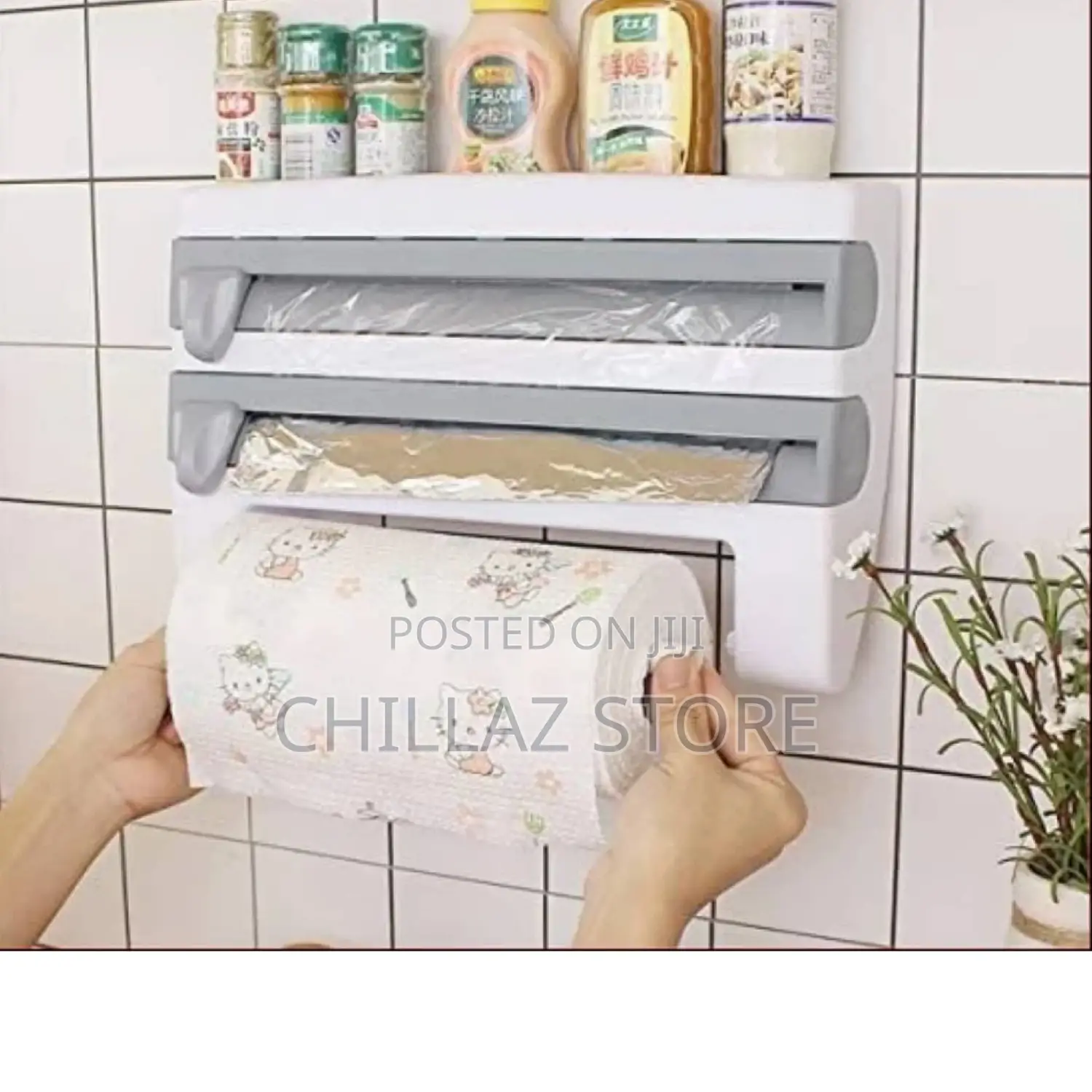 Kitchen Wall Mounted Roll Dispenser.