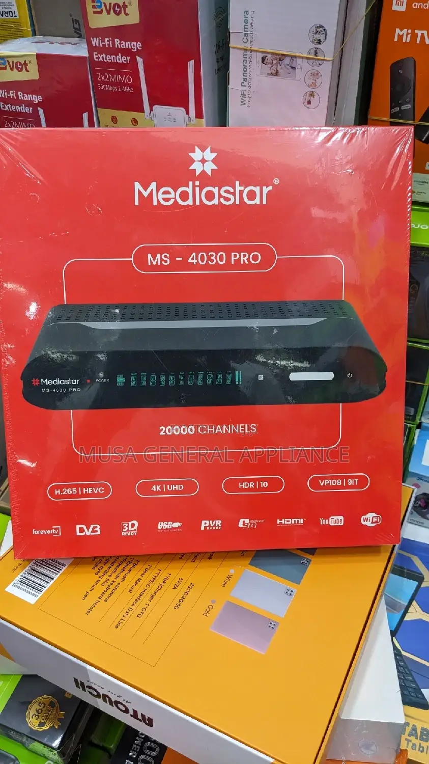Mediastar Decorder Pro 20000 Channels