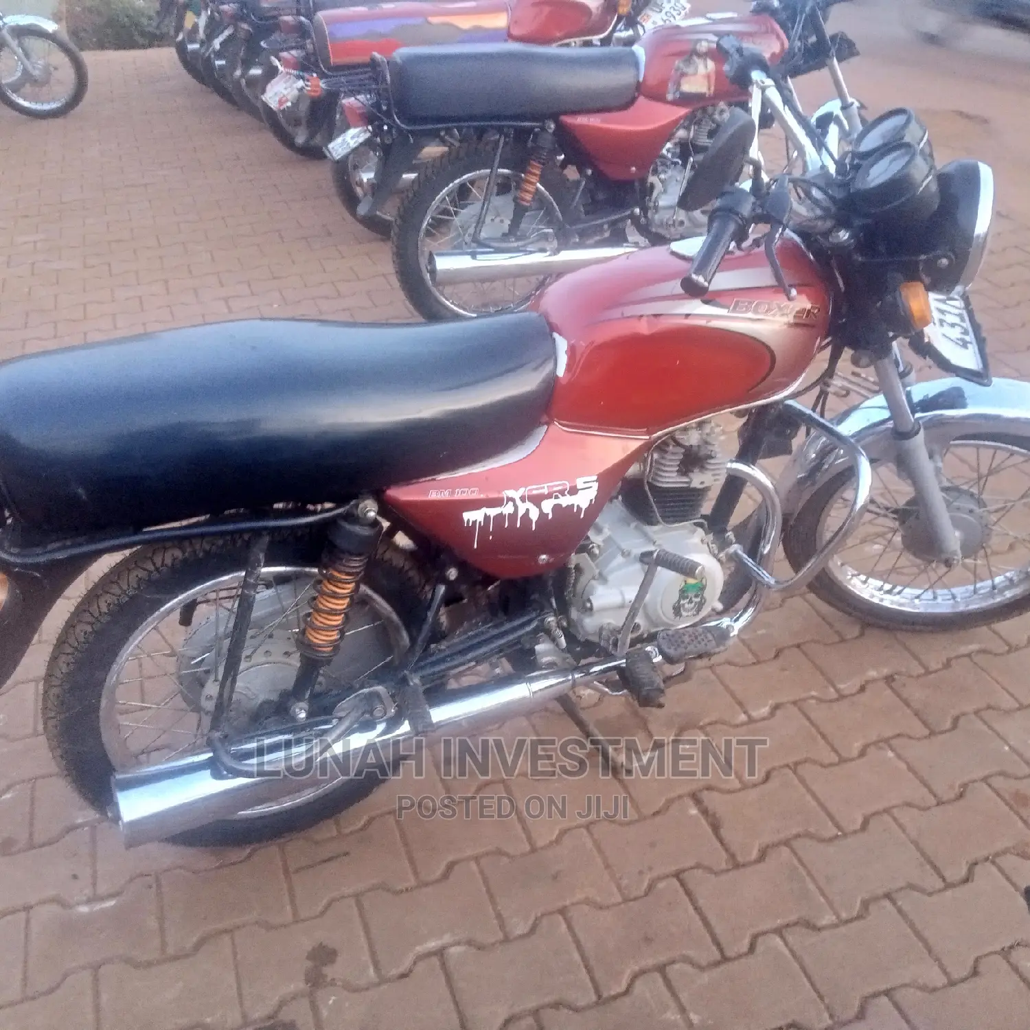 Bajaj Boxer 100 2023 Red