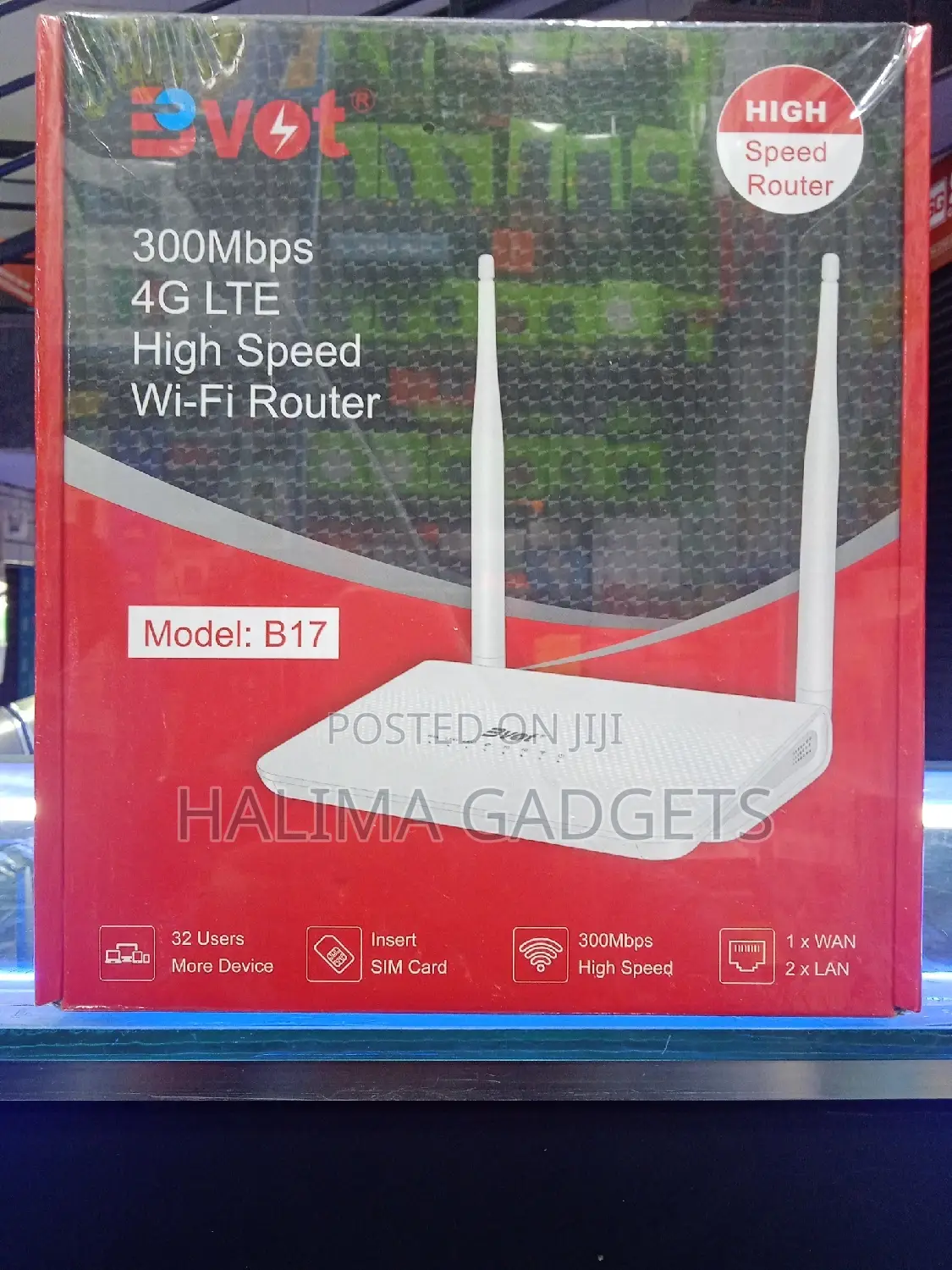 Bvot 3000 MBPS 4 G LTE High Speed Wi Fi Router