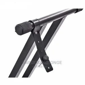 Standard Quality 5-Core Double Bar Heavy Duty Piano Stand.