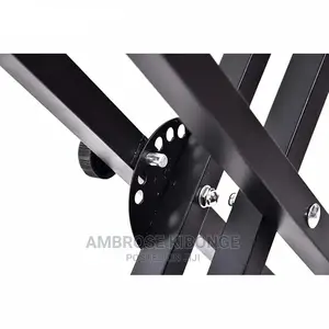 Standard Quality 5-Core Double Bar Heavy Duty Piano Stand.