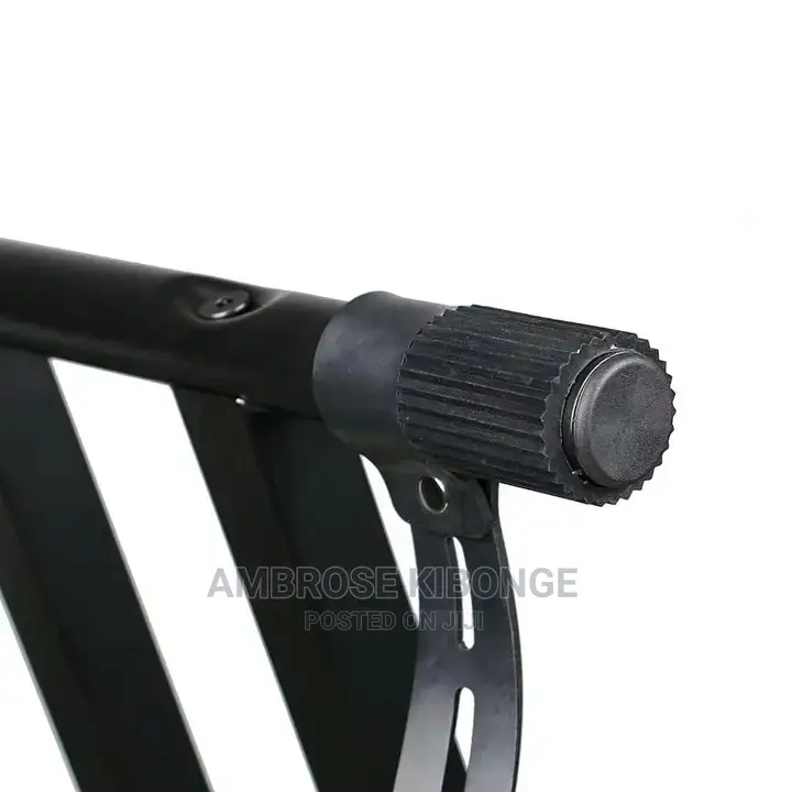 Standard Quality 5-Core Double Bar Heavy Duty Piano Stand.
