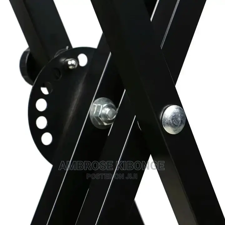 Standard Quality 5-Core Double Bar Heavy Duty Piano Stand.