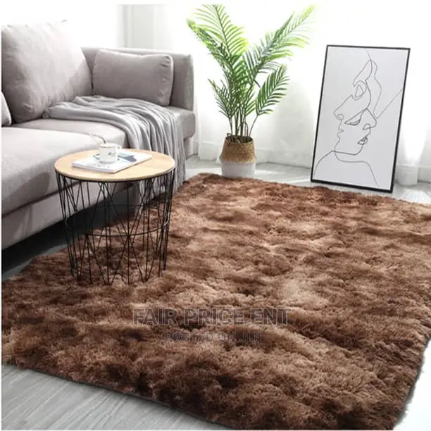 Bedside Carpet.Large Size.( Brown)