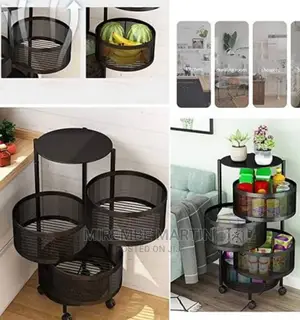 Rotating Vegetable Storage Rack