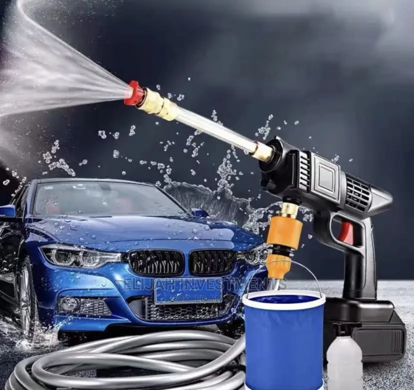 Cordless Car Water Gun High Pressure Washer Wash